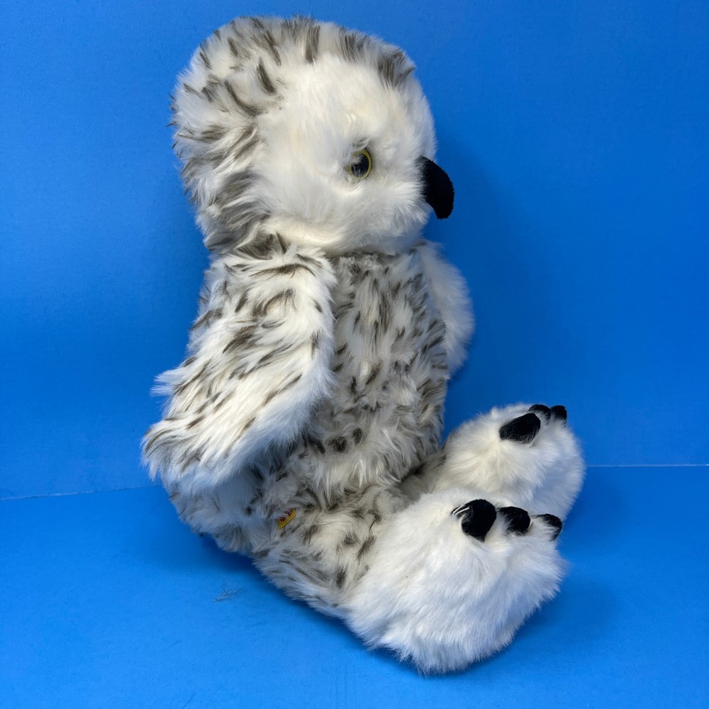 Build A Bear Hedwig Snowy Owl Plush 15 Inch White Harry Potter 2010 BAB - Picture 15 of 16